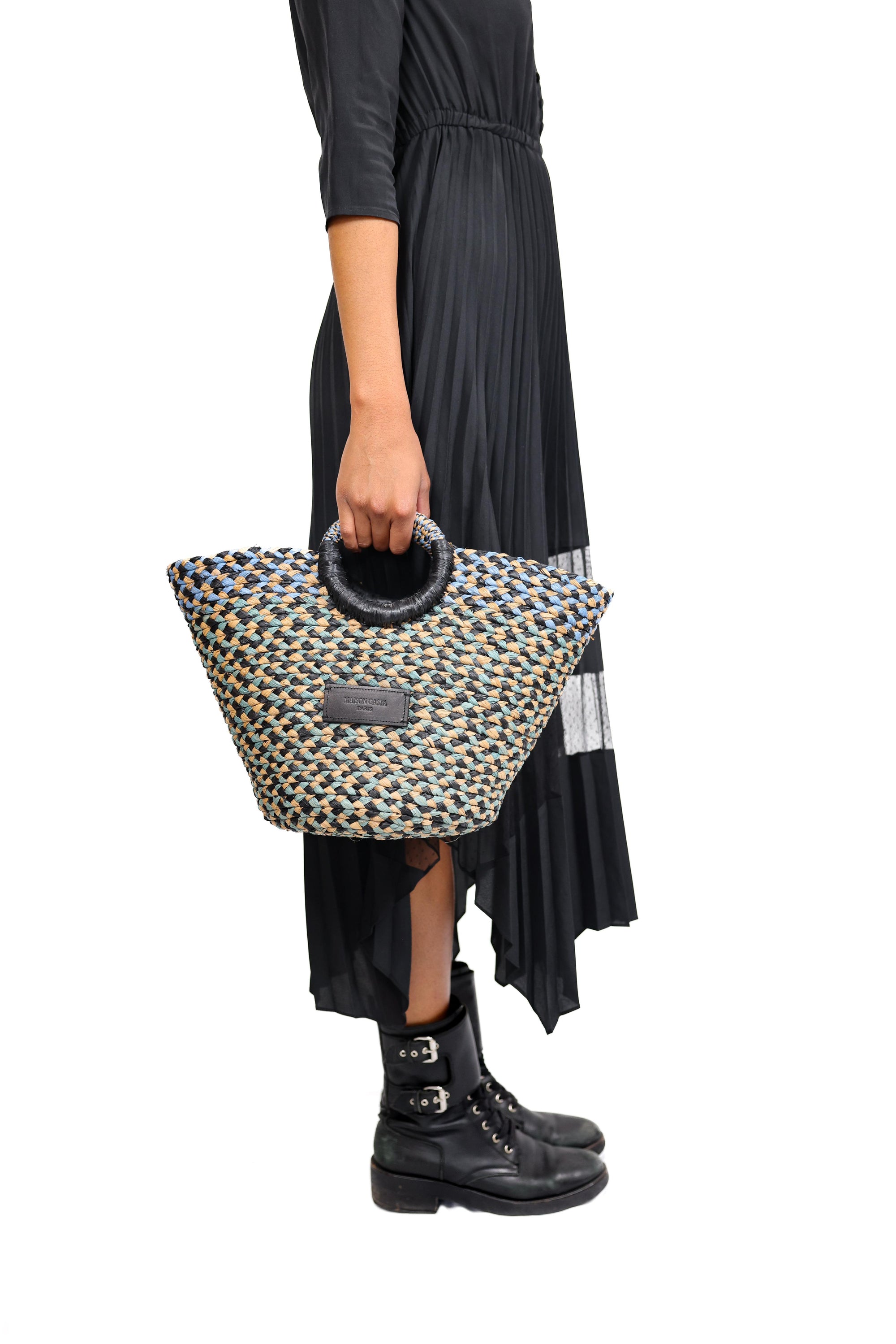 Le Ushuaia - bleu et noir (Tote bag venezia)